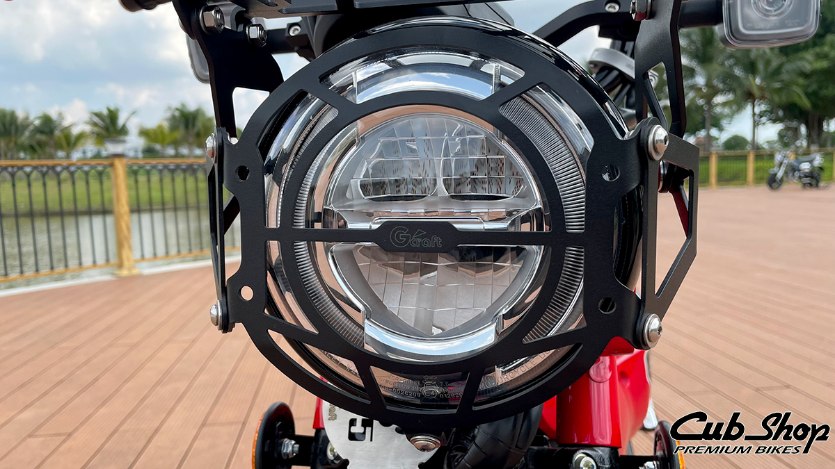 Bảo vệ đèn pha hiệu Graft gắn cho xe Honda CT125